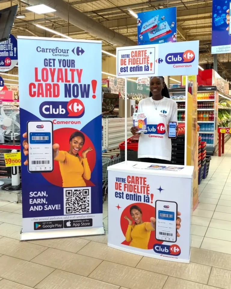 Carrefour market met en service sa carte de fidélité au Cameroun