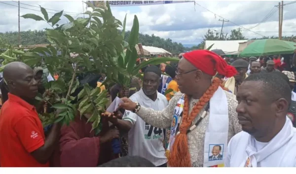 Ekondo Titi, le bastion du RDPC, promet une victoire écrasante à Paul Biya